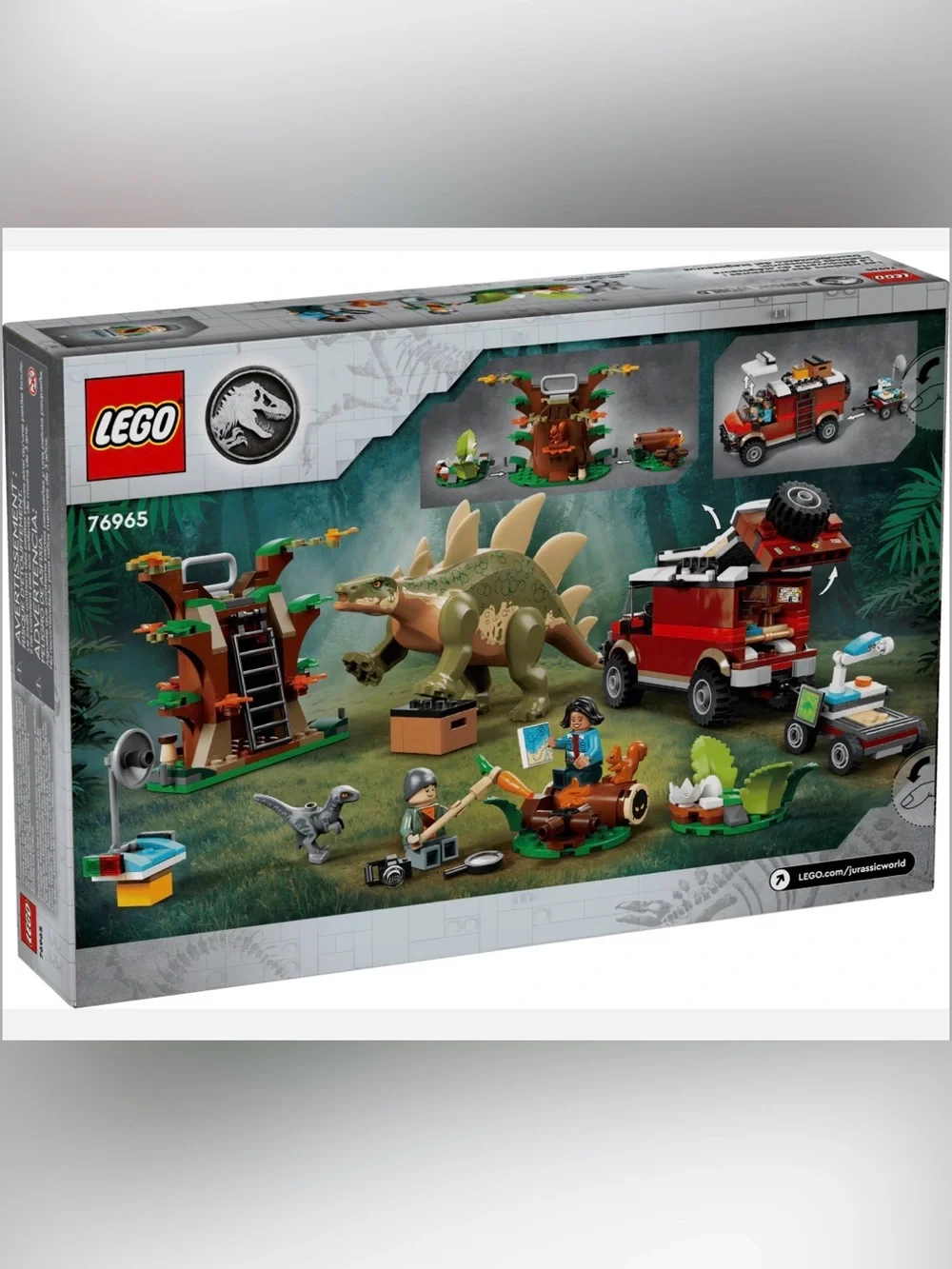LEGO Jurassic World Dinosaur Missions Stegosaurus Discovery RETIRED 76965